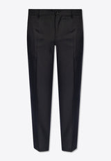 Dolce 
Gabbana Striped Jacquard Wool Pants GY7BMT GH268-N0000