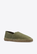 Tom Ford Barnes Suede Espadrilles Green J1165 LCL251N-3EB04