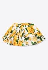 Dolce 
Gabbana Kids Girls Tiered Floral Skirt L54I49 HS5QR-HA3VO