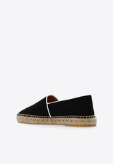 Off-White Anglette Arrow Embroidered Espadrilles Black OMIB007S24 FAB001-1001