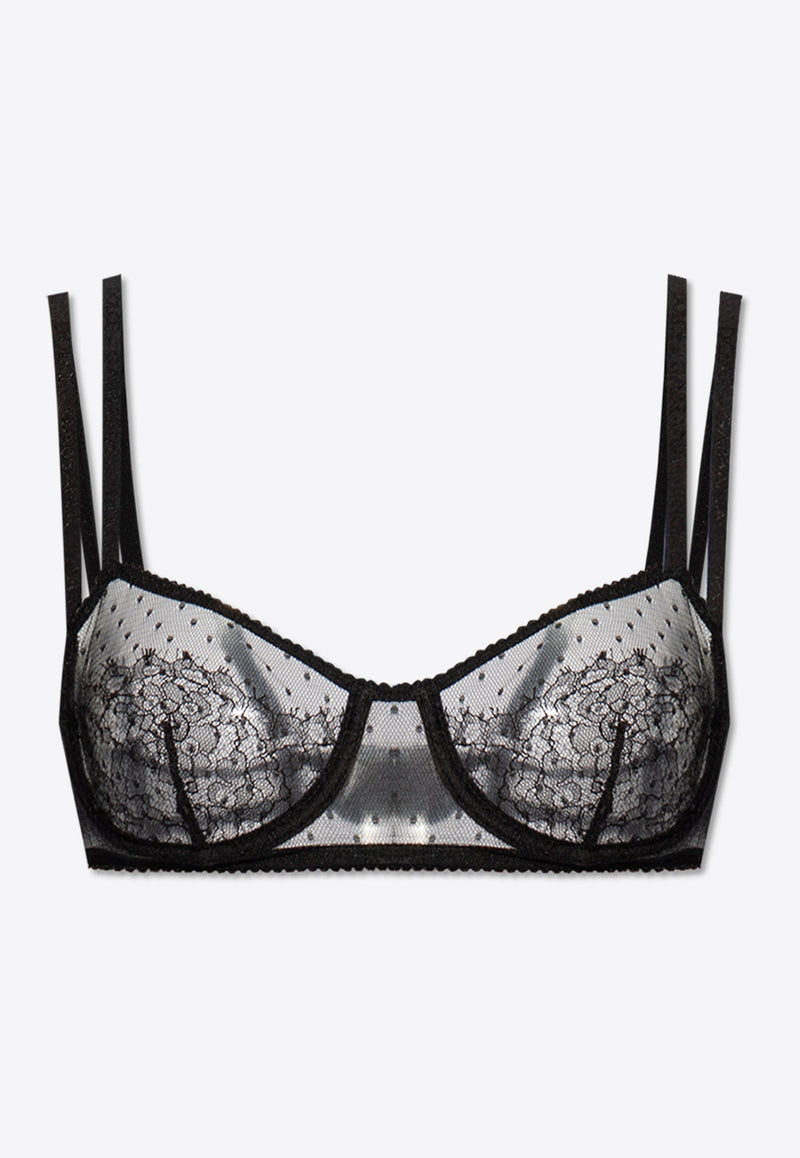 Dolce 
Gabbana Lace Double-Strap Bra O1C59T ONO73-N0000