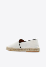 Off-White Anglette Arrow Embroidered Espadrilles Cream OMIB007S24 FAB001-0301