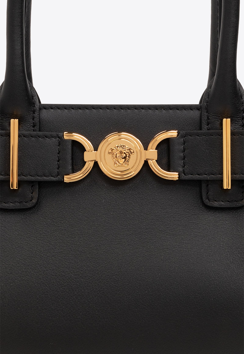 Versace Small Medusa 
95 Top Handle Bag Black 1013169 1A10795-1B00V