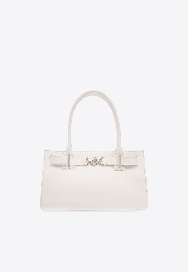 Versace Small Medusa 
95 Top Handle Bag White 1013168 1A10795-1W00P