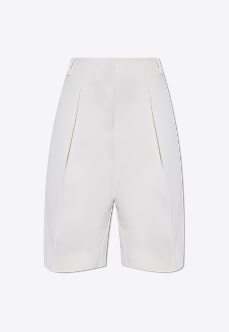 Jacquemus Ovalo Bermuda Shorts White 241PA081 1526-100