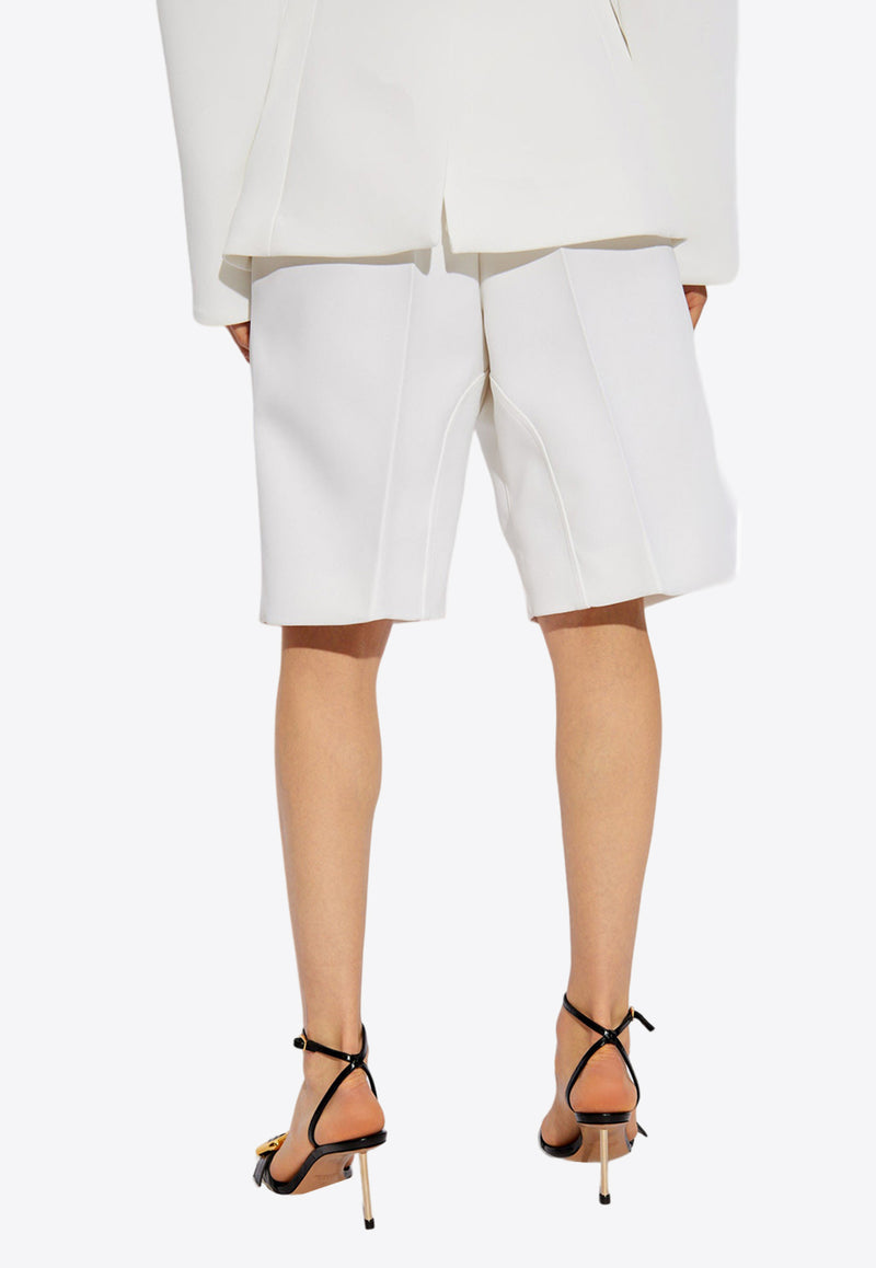 Jacquemus Ovalo Bermuda Shorts White 241PA081 1526-100