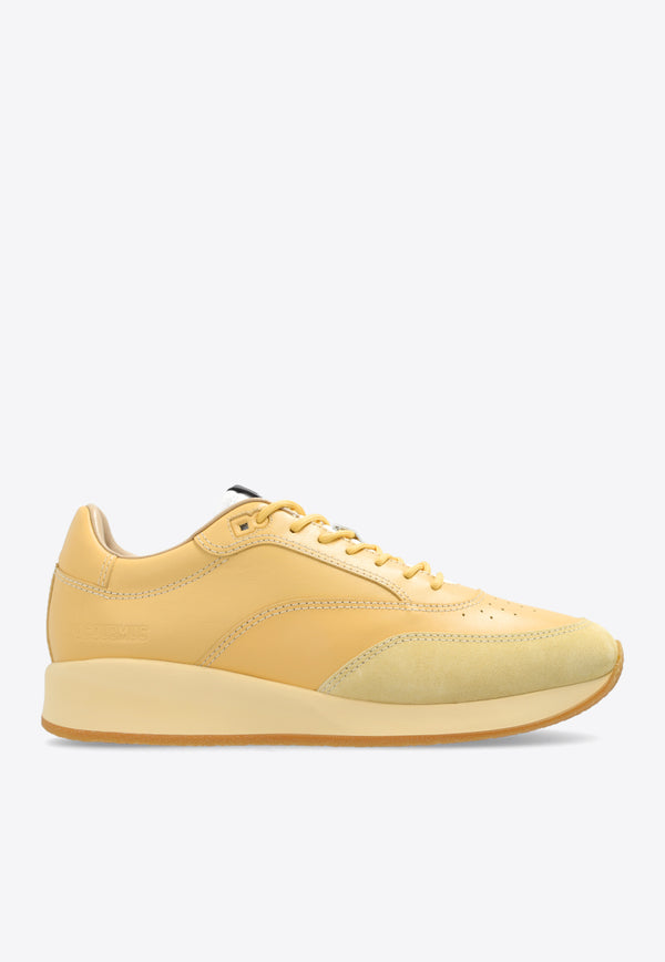 Jacquemus La Daddy Low-Top Sneakers Yellow 245FO098 4316-205