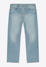 Jacquemus Le De Nîmes Droit Straight-Leg Jeans Blue 245DE028 1513-31A