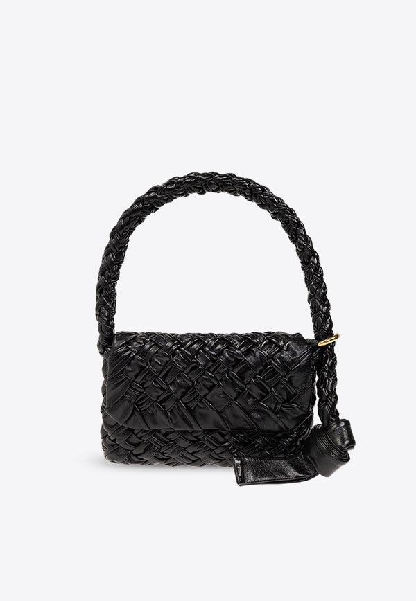 Bottega Veneta Kalimero Citta Shoulder Bag  Black 785797 V40T0-1019