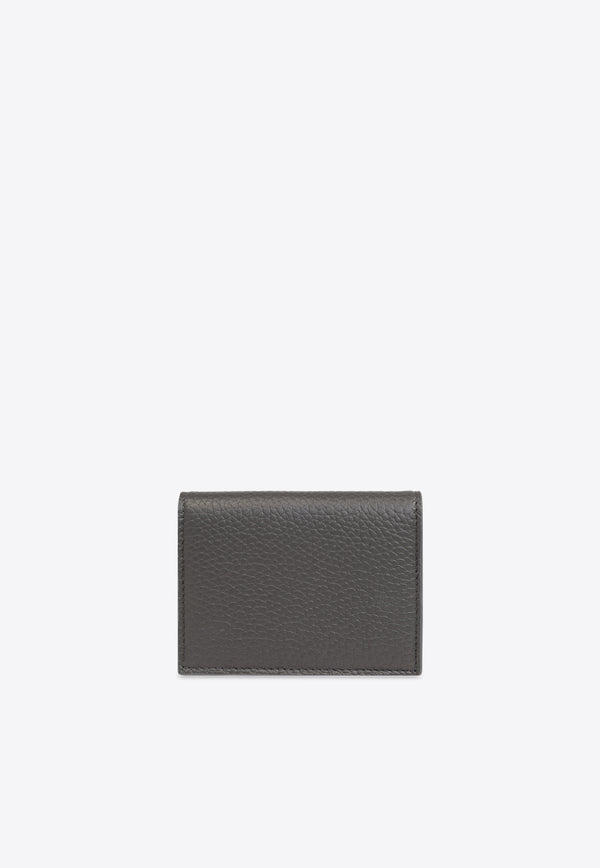 Dolce 
Gabbana 3D-Effect Logo Leather Cardholder Gray BP1643 AT489-80748