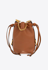 Chloé Micro Marcie Bucket Shoulder Bag Brown CHC23AP844 I31-25M