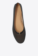 Chloé Marcie Openwork Ballet Flats Black CHC24U973 KM-001