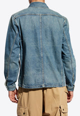 Tom Ford Washed Denim Jacket DJR002 DMC042S24-HB378