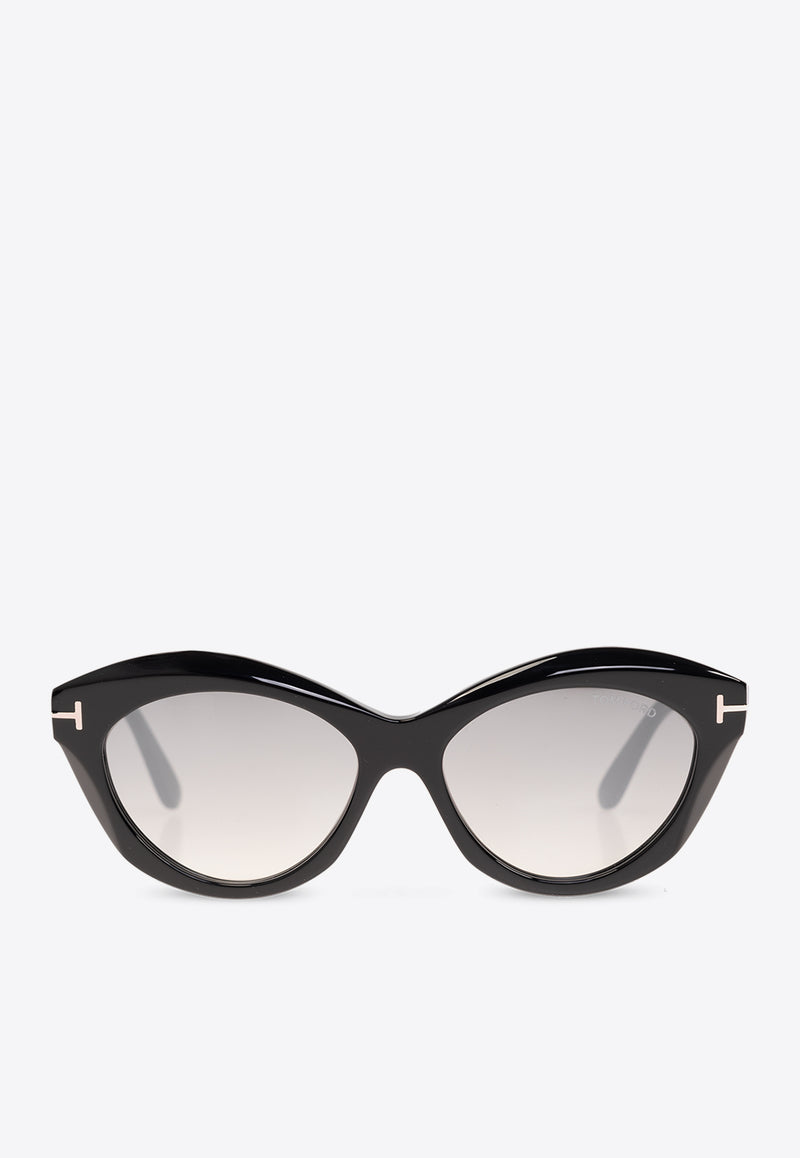 Tom Ford Toni Oval Sunglasses FT1111 0-5501C