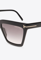 Tom Ford Eden Square Sunglasses FT1110 0-5601B