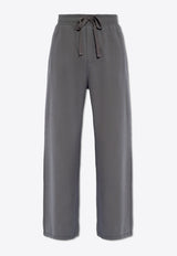 Dolce 
Gabbana Wide-Leg Track Pants Gray GP087T G7M3H-N9299