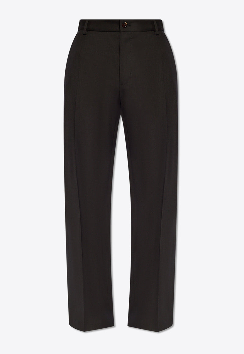 Dolce 
Gabbana Straight-Leg Wool Pants Gray GYZMHT GH864-M1348