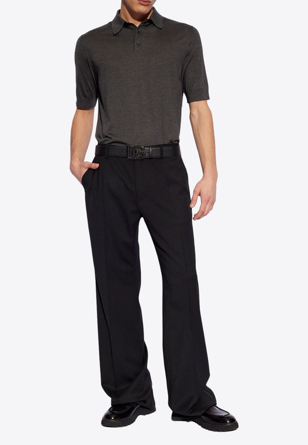 Dolce 
Gabbana Straight-Leg Wool Pants Gray GYZMHT GH864-M1348