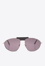 Tom Ford Ken Aviator Sunglasses FT1095 0-6014A