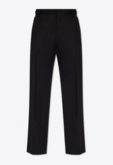 Dolce 
Gabbana Wool Pleat-Front Pants Black GYZMHT GH667-N0000