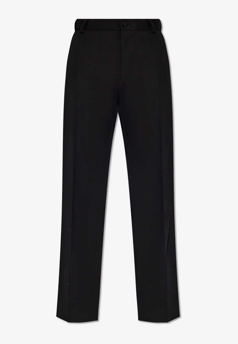 Dolce 
Gabbana Wool Pleat-Front Pants Black GYZMHT GH667-N0000