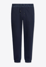 Etro Pegaso Embroidered Track Pants Navy MREE0007 99JUE01-B0339