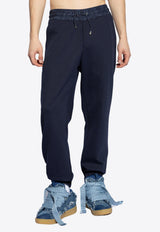 Etro Pegaso Embroidered Track Pants Navy MREE0007 99JUE01-B0339