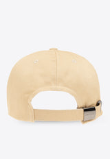 Jimmy Choo Pacifico Embroidered Baseball Cap Beige PACIFICO A840-S520 NATURAL