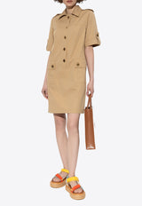 Tory Burch Camp Mini Dress  Brown 148304 0-927