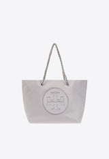 Tory Burch Ella Chain Tote Bag Gray 152313 0-029