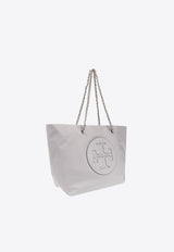 Tory Burch Ella Chain Tote Bag Gray 152313 0-029