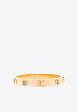 Tory Burch Miller Stud Paved Hinge Bracelet Gold 150555 0-783