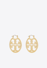 Tory Burch Miller Logo Drop Earrings Gold 153685 0-720