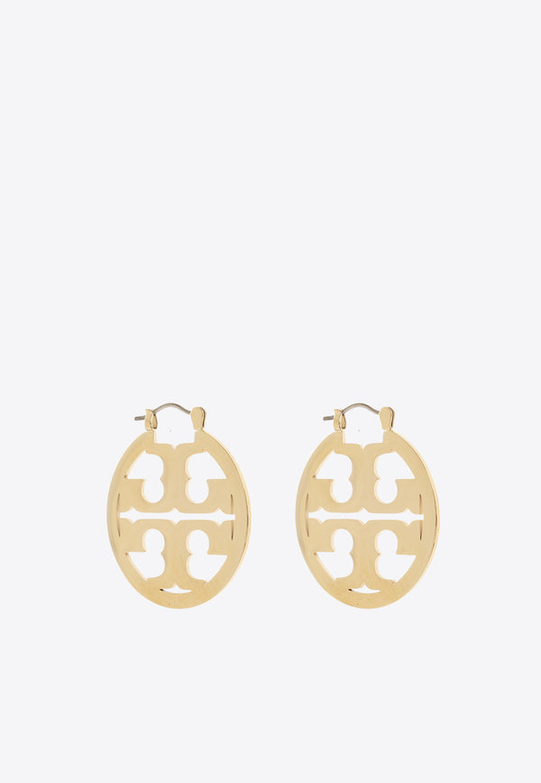 Tory Burch Miller Logo Drop Earrings Gold 153685 0-720