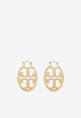 Tory Burch Miller Logo Drop Earrings Gold 153685 0-720