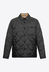 Burberry Reversible Quilted Thermoregulated Overshirt Black 8049139 A1189-BLACK