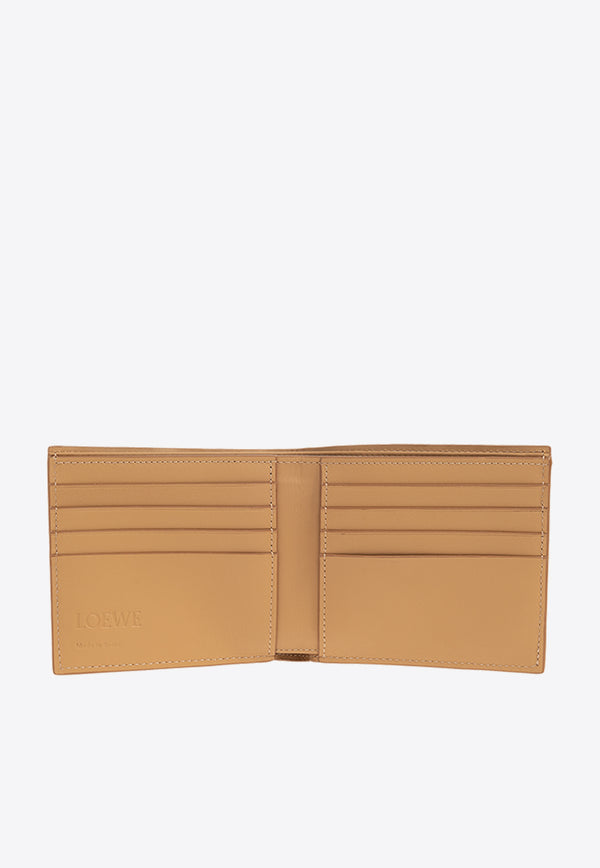 Loewe Debossed Logo Patch Bifold Wallet C565302X02 0-WARM DESERT