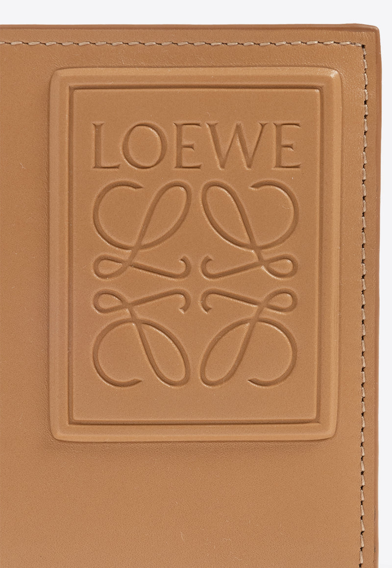 Loewe Debossed Logo Patch Bifold Wallet C565302X02 0-WARM DESERT