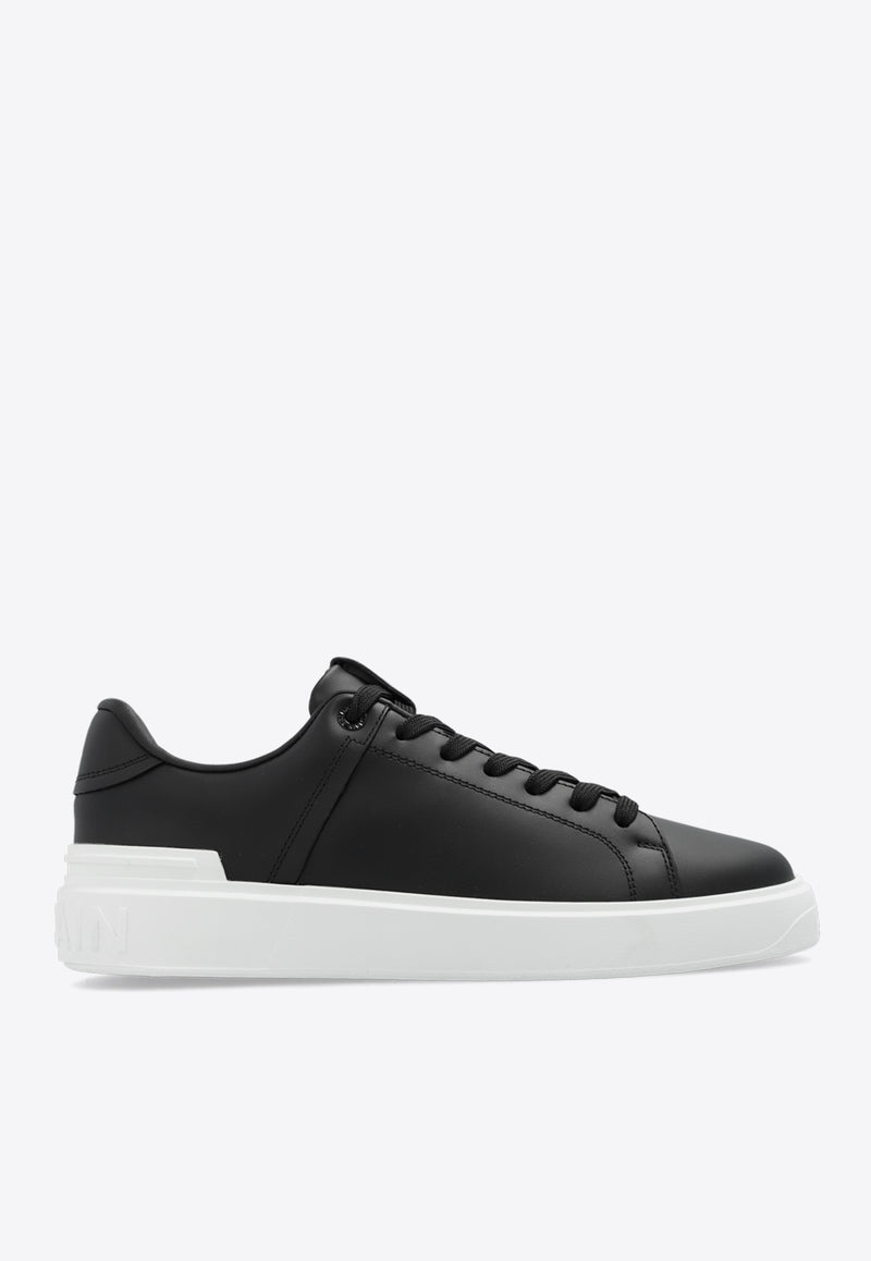 Balmain B-Court Leather Sneakers CM1VI288 LVTR-EAB