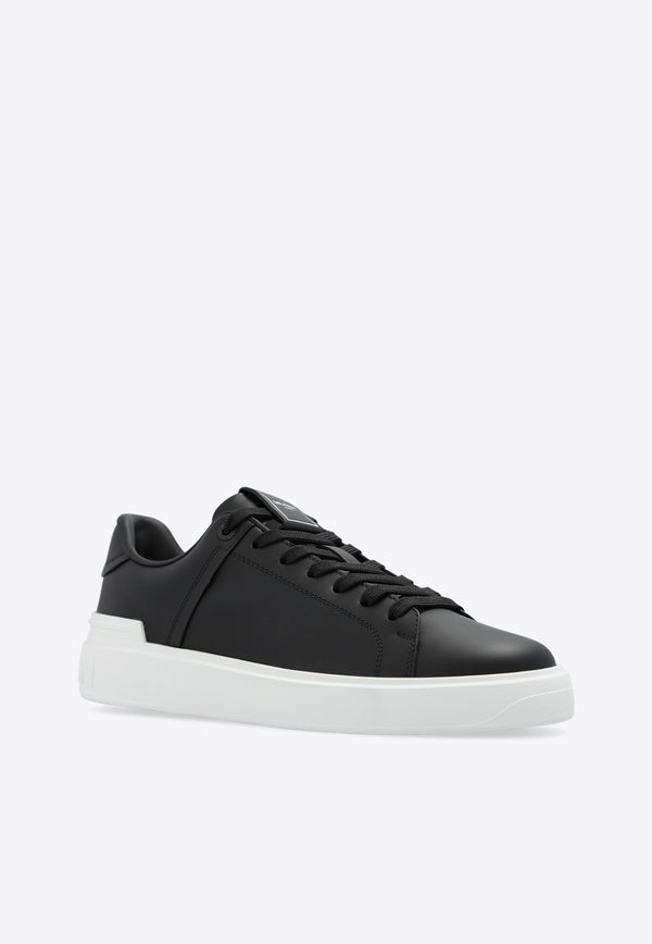 Balmain B-Court Leather Sneakers CM1VI288 LVTR-EAB