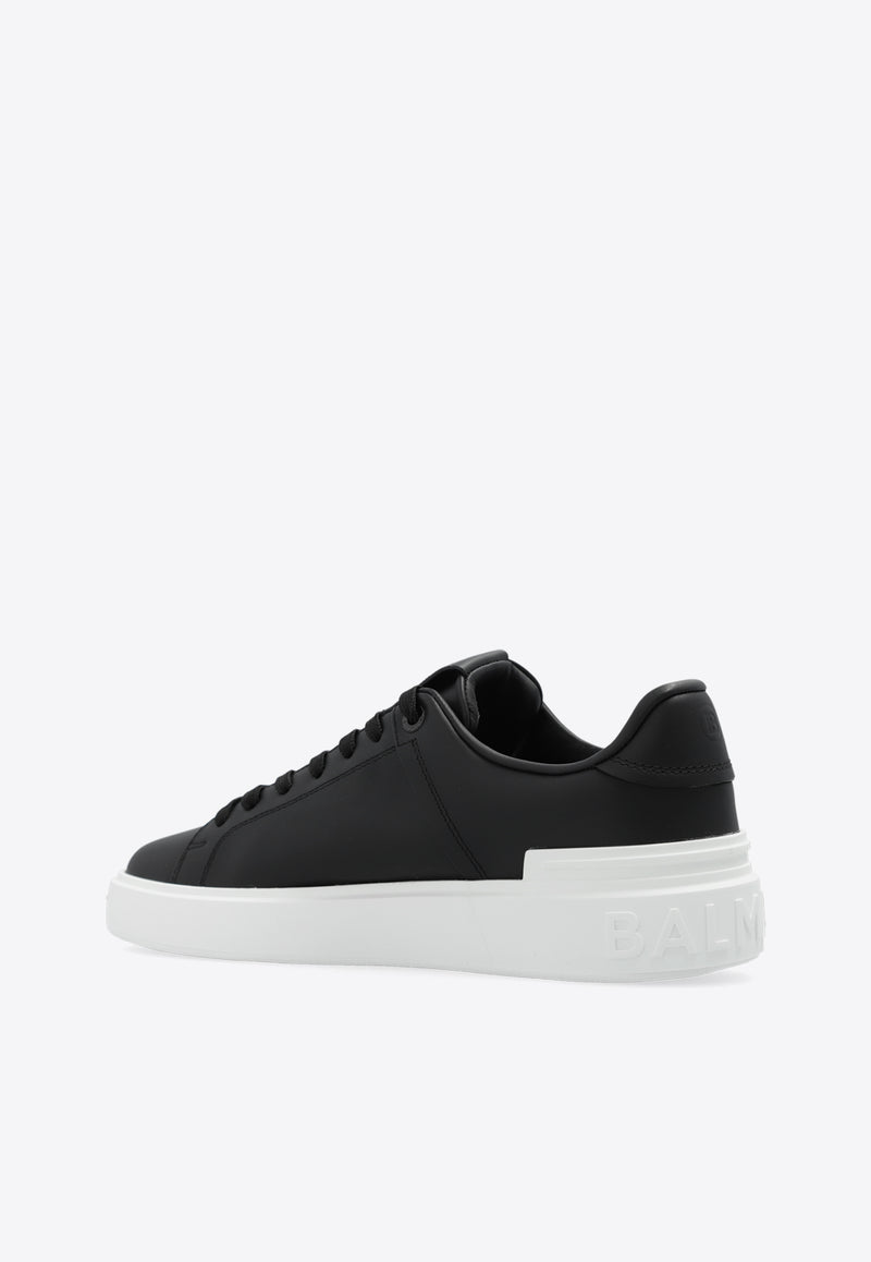 Balmain B-Court Leather Sneakers CM1VI288 LVTR-EAB