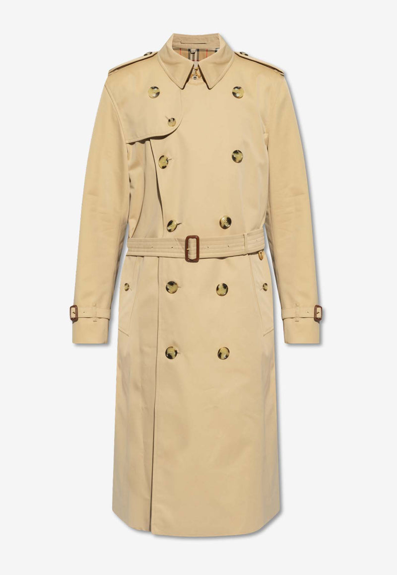 Burberry Long Kensington Heritage Trench Coat 8079385 A1366-HONEY