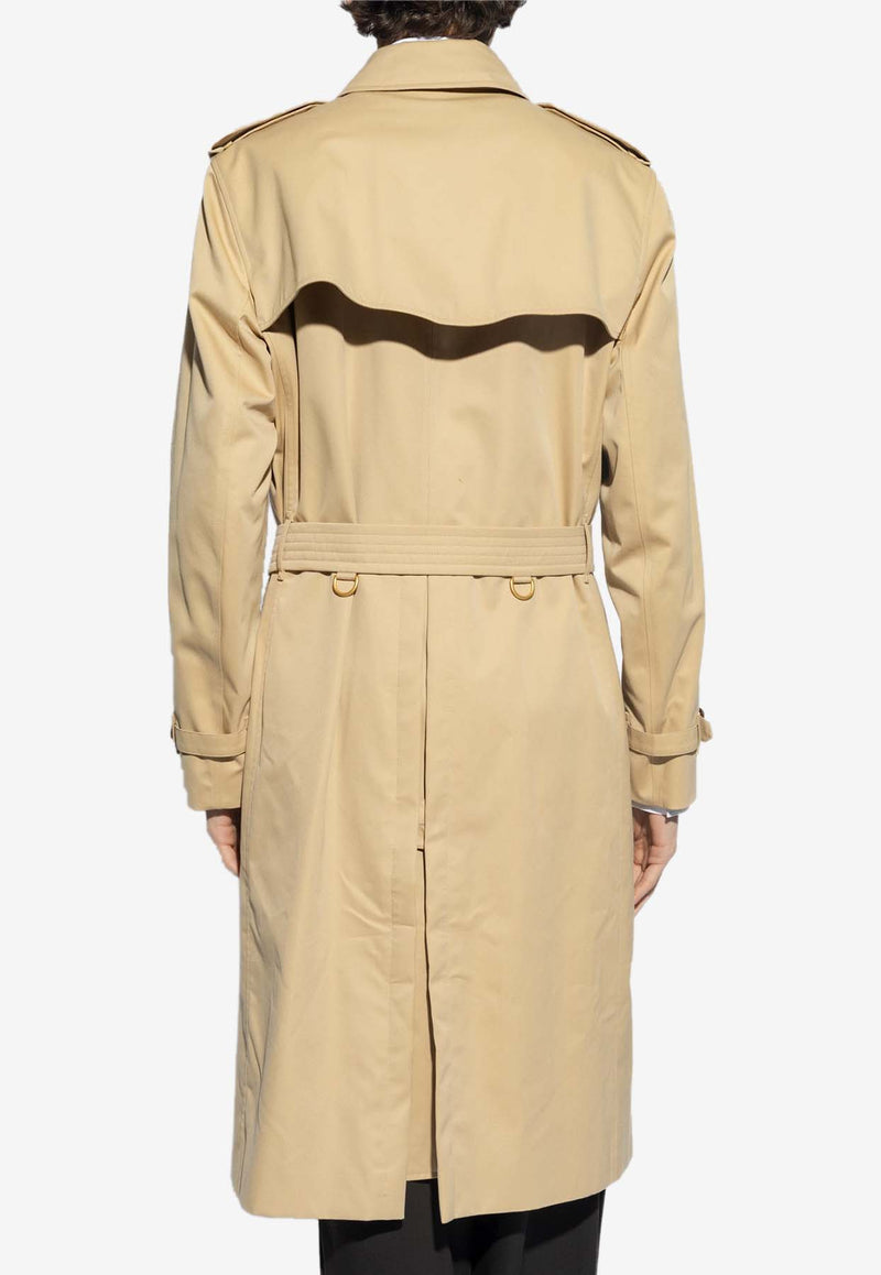 Burberry Long Kensington Heritage Trench Coat 8079385 A1366-HONEY