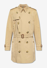 Burberry Short Kensington Heritage Trench Coat 8079390 A1366-HONEY