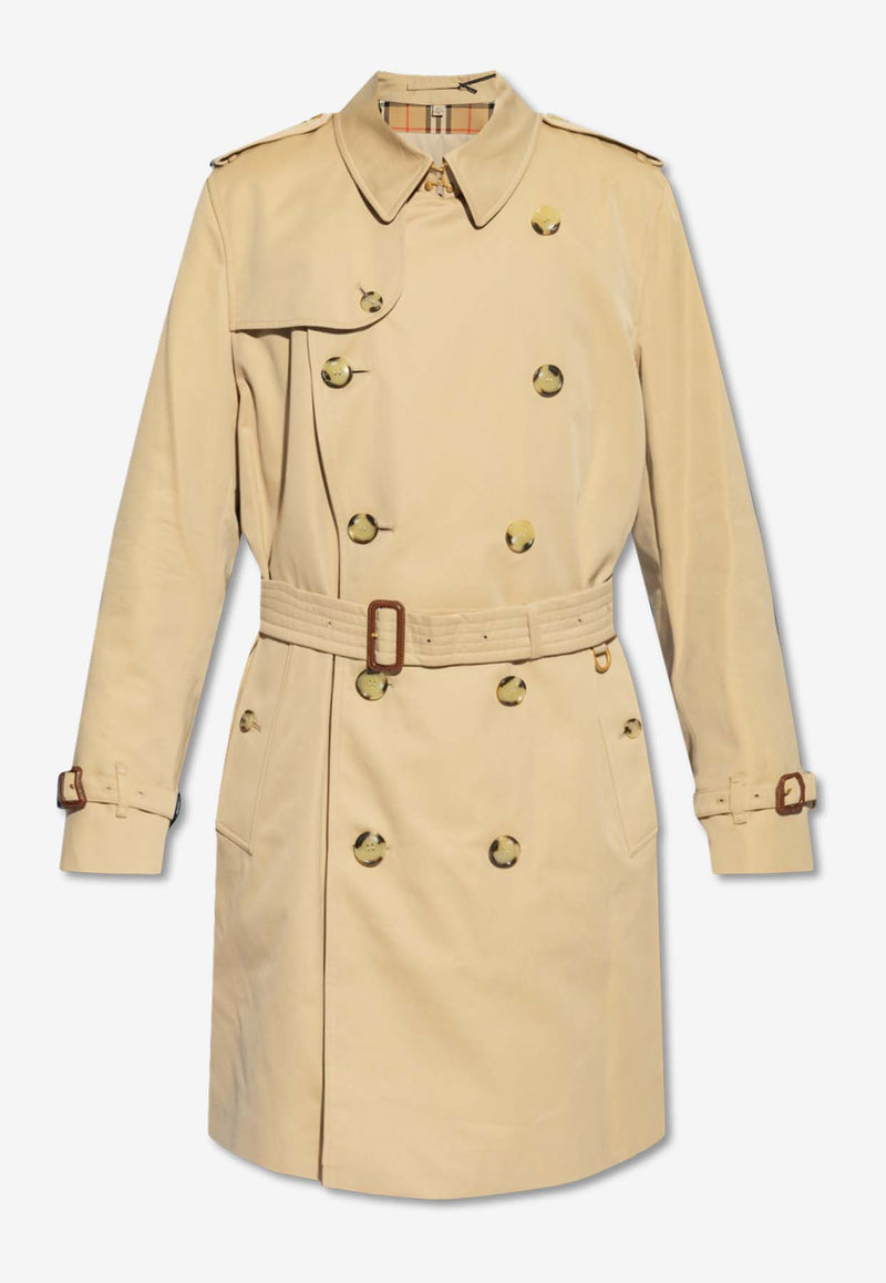 Burberry Mid-length Kensington Heritage Trench Coat 8079388 A1366-HONEY