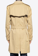 Burberry Mid-length Kensington Heritage Trench Coat 8079388 A1366-HONEY