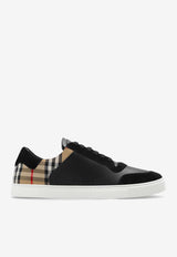 Burberry Stevie Vintage Check Low-Top Sneakers Black 8070818 A7626-BLACK ARBEIGE IP CHK