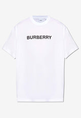 Burberry Logo Print Crewneck T-shirt White 8084234 A1464-WHITE