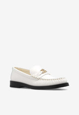 Jimmy Choo Addie Smooth Leather Loafers Latte ADDIE JC XXF-LATTE