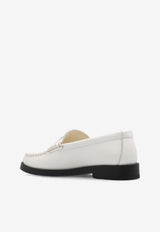 Jimmy Choo Addie Smooth Leather Loafers Latte ADDIE JC XXF-LATTE